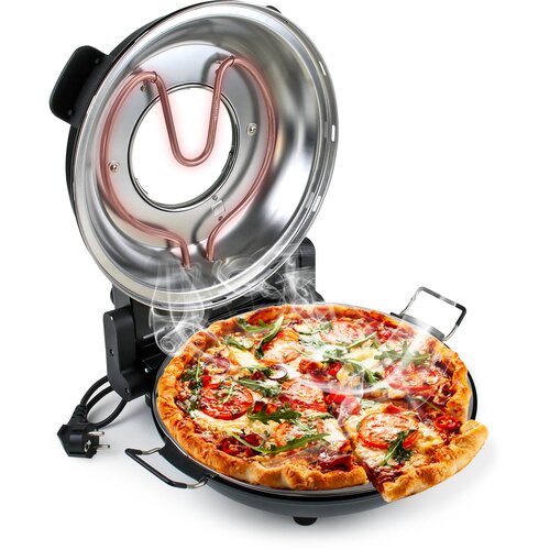  Peć za pizzu 1200W - kamena ploča 32cm do 400&amp;deg;C Slike