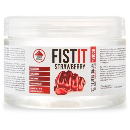 PharmQuests Lubrikant za fisting - FIST IT, jagoda, 500 ml Slike