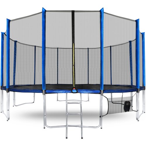 Aga SPORT PRO trampolin 500 cm s vanjskom zaštitnom mrežom plava + ljestve + torba za cipele Cijene