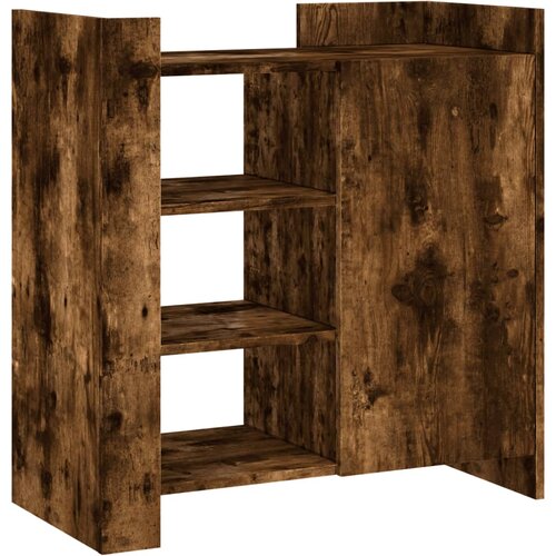 Maison Chic Komoda - Predalnik dimljeni hrast 73,5x35x75 cm inženirski les, (21718231) Slike