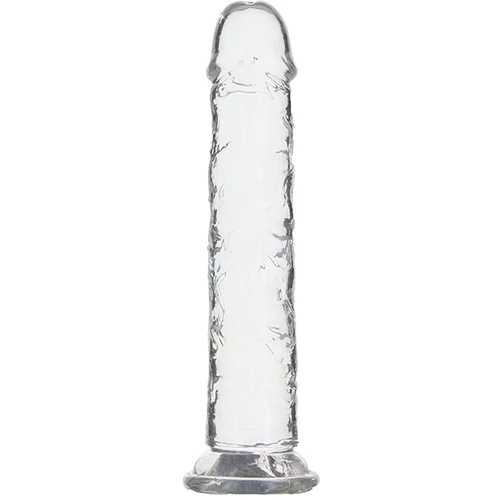Addiction dildo - Crystal, 20 cm, prozirni