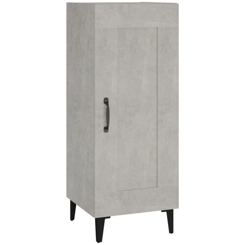 Maison Chic Komoda - Predalnik betonsko siva 34,5x34x90 cm inženirski les, (21718618) Slike