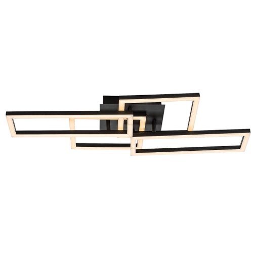 Rabalux luster Drusus, LED, 40W, 3000-6500K, 70x35cm, Crni Slike