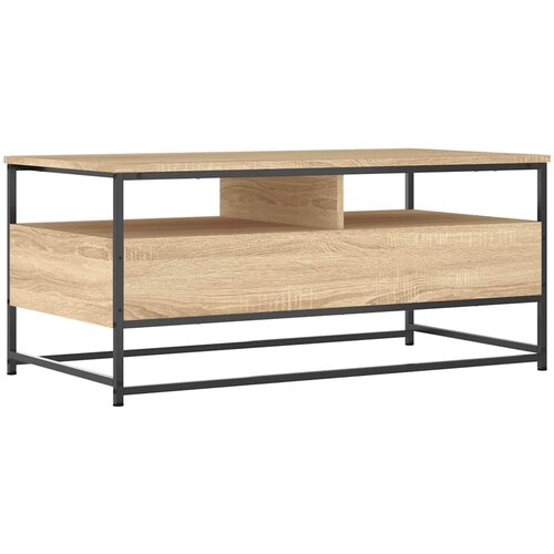  Stolić za kavu boja hrasta 100 x 51 x 45 cm konstruirano drvo Slike