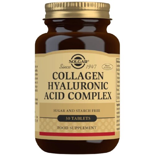 Solgar tablete kolagena collagen hyaluronic acid complex, 30 tableta Slike