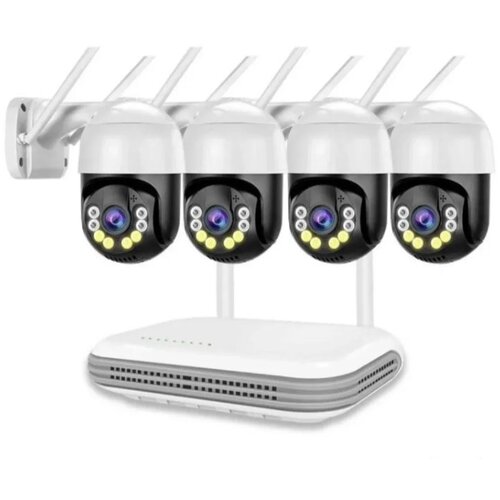  ptz wifi set 8MP &ndash; komplet 4 rotirajuće kamere sa nvr snimačem Cene