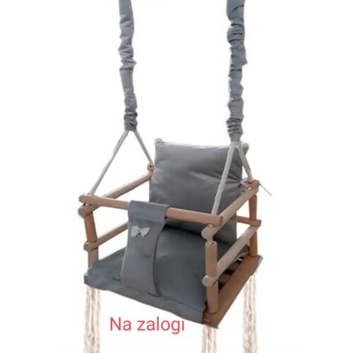  Otroška gugalnica 3v1siva 8337 Cene