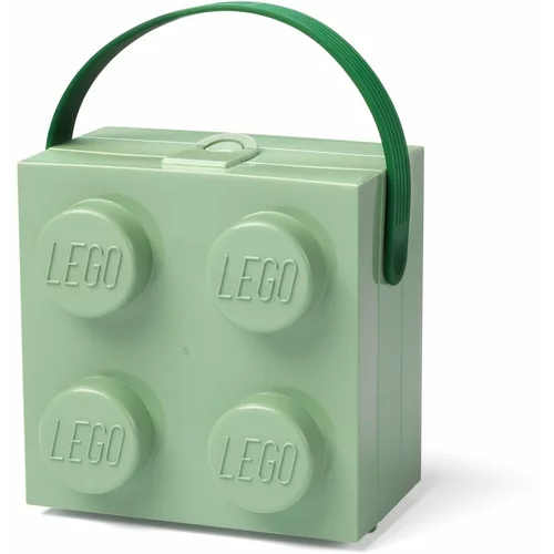 Lego Svijetlo zelena kutija za pohranu sa ručkom