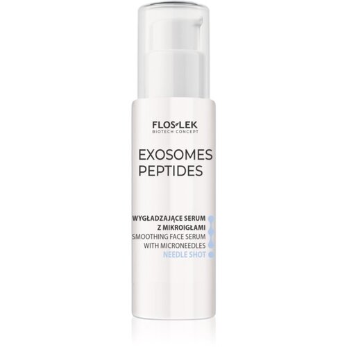 FlosLek Laboratorium Exosomes Peptides Smoothing Facial Serum With Microneedles mehčalni serum z mikroiglicami 30 ml Cene