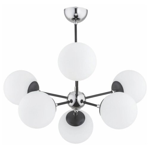 Mitea Lighting Luster crni hrom- 6xE27 Max.60W/220V M11094-6 Cene