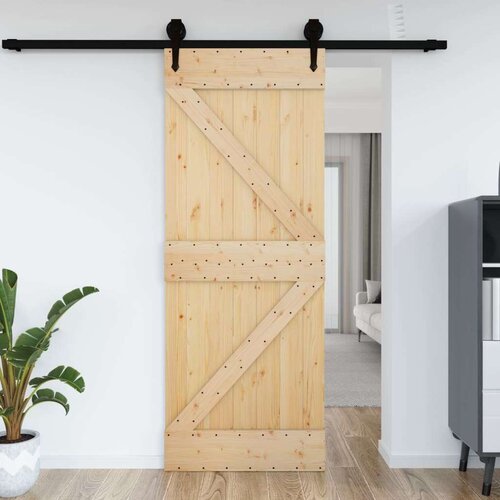  Vrata NARVIK 95 x 210 cm od masivne borovine Cijene