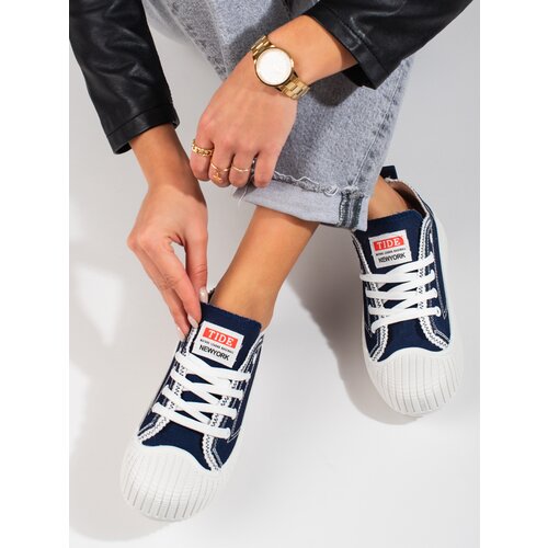 SEASTAR Shelovet low women's sneakers navy blue Slike