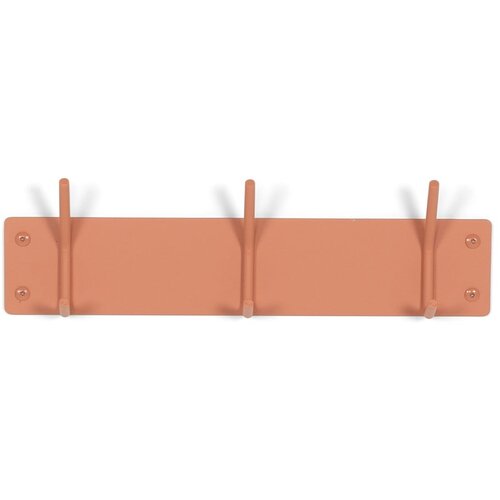 Spinder Design Rožnato-oranžen kovinski stenski obe&amp;scaron;alnik Fusion &amp;ndash; Slike