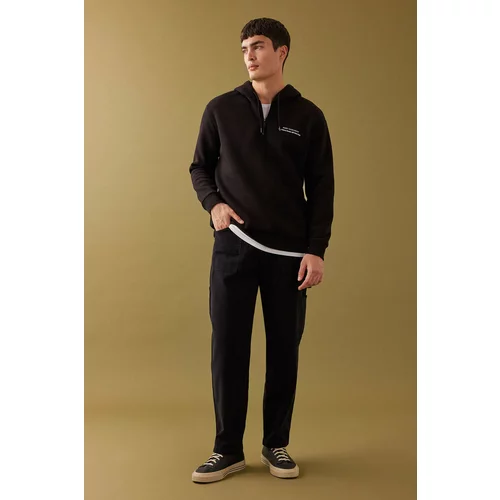 Defacto Straight Fit Normal Waist Pipe Leg Trousers