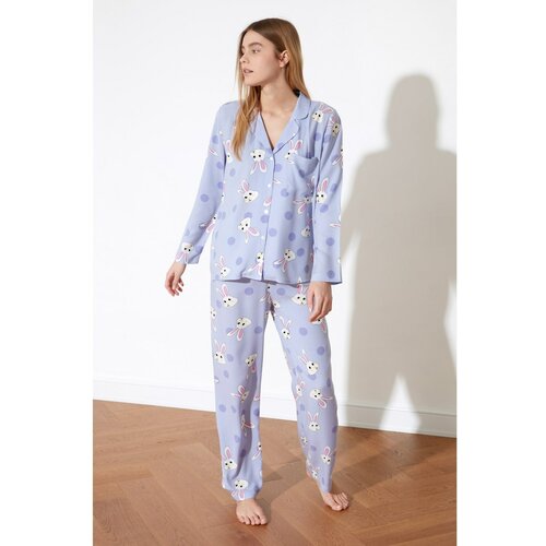 Trendyol Ženska pidžama -komplet Rabbit patterned Cene