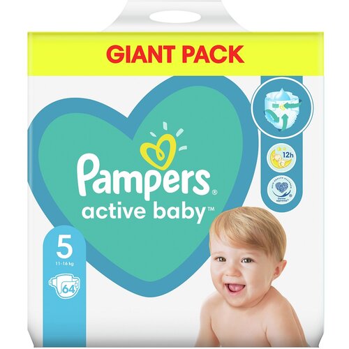 Pampers Active Baby Dry Giant Pack pelene Cijene