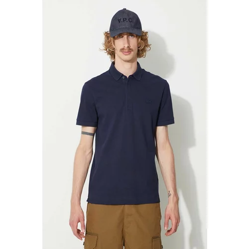 Lacoste Polo majica T-shirt PH5522 166 za muškarce, boja: tamno plava, glatki model