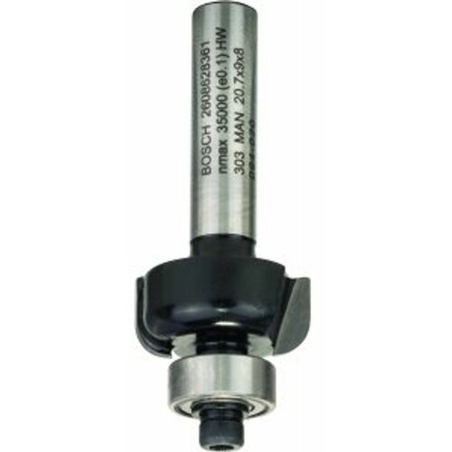 Bosch profilno glodalo E 8 mm, R1 4 mm, D 20,7 mm, L 9 mm, G 53 mm ( 2608628361 ) Cene