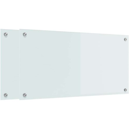 VidaXL Kuhinjski za&amp;scaron;tita Bijelo 80 x 40 x 0.8 cm Slike