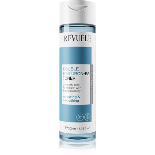 Revuele Double Hyaluron + B5 Toner vlažilni tonik z revitalizacijskim učinkom 200 ml Slike