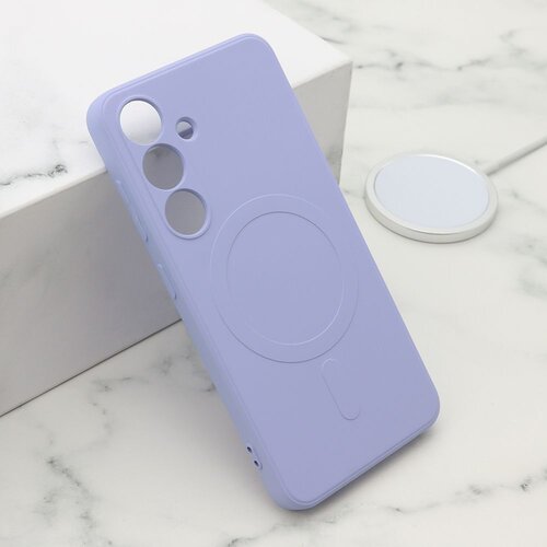  Maska VELVET TOUCH MagSafe za Samsung S921B Galaxy S24 5G/ ljubičasta Cene