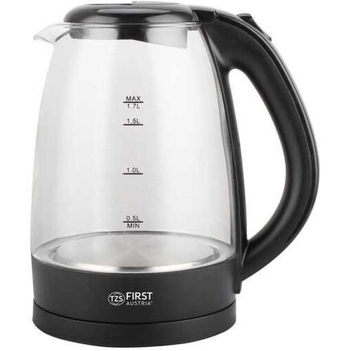 First grelnik vode 1,7 l, 2200 W, steklo, črn, T-5404-1-BA Slike