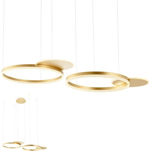  Redo 01-2609 - LED prigušiva luster na sajli SIGUA LED/114W/230V 3000K zlatna Cene