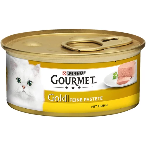 Gourmet Varčno pakiranje Gold fina pašteta 24 x 85 g - Piščanec