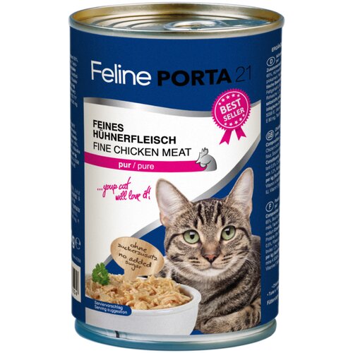  Feline Porta 21 varčno pakiranje 12 x 400 g - Čisti pi&scaron;čanec Cijene