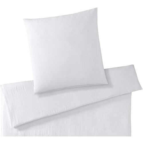 Elegante Smooth prevleka za blazino iz muslina - bela - 70 x 90 cm Cene