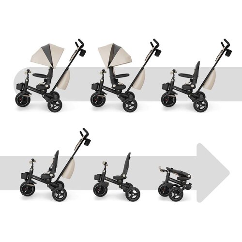 Kinderkraft Tricikl SPINSTEP 2 PLUS, bež Slike