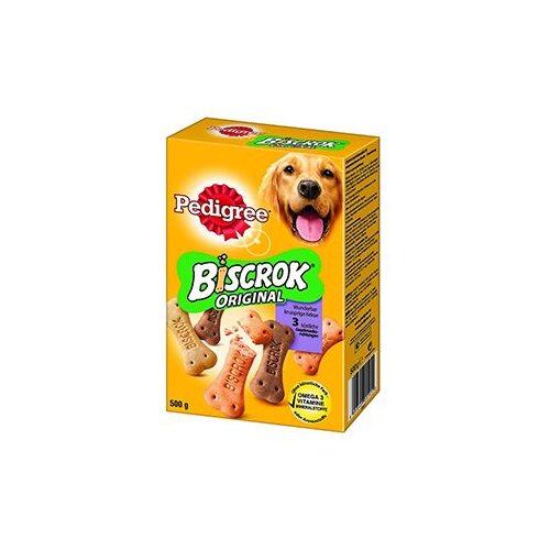  Poslastica za pse Pedigre Biscrock 500g Slike