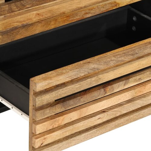  Komode 2 kom 60 x 34 x 75 cm od masivnog grubog drva manga Slike