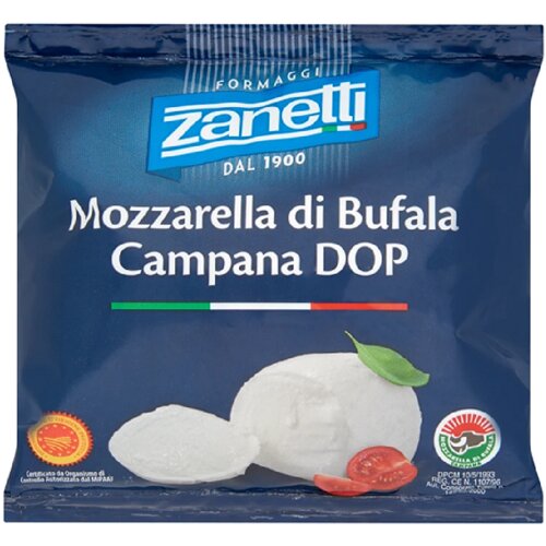 Zanetti Mozzarella bufalo 125g Cene