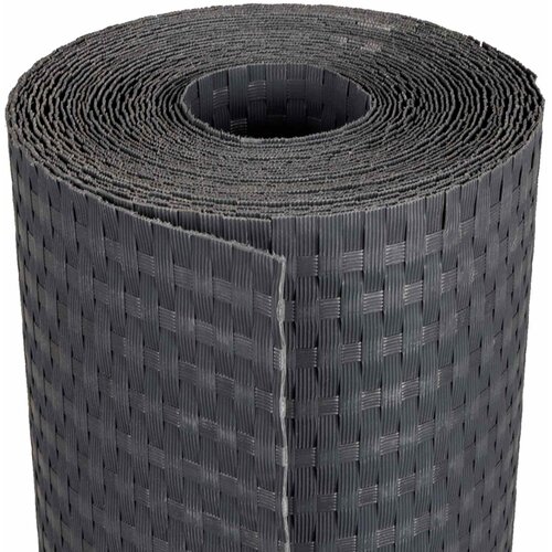 vidaXL Balconska mreža Temno siva 300 x 80 cm poli ratan, (5000218582) Cene
