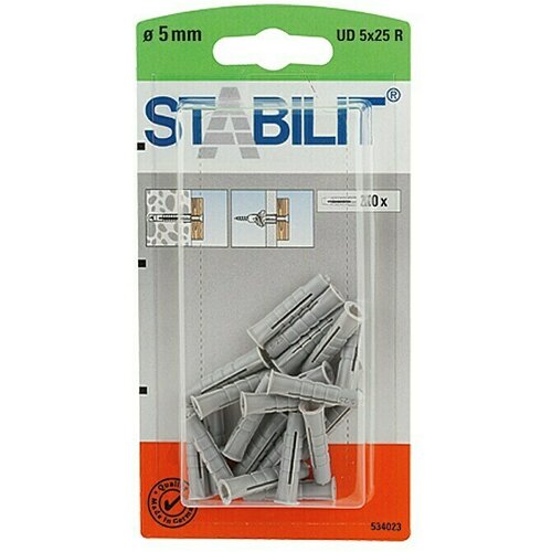 STABILIT Univerzalna ekspanzivna tipla (Promjer tiple: 5 mm, Duljina tiple: 25 mm, 20 Kom.) Cijene