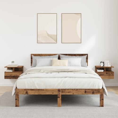 vidaXL Noćni ormarići 2 kom Starodrvno 40x31x27 cm Drvno Cijene