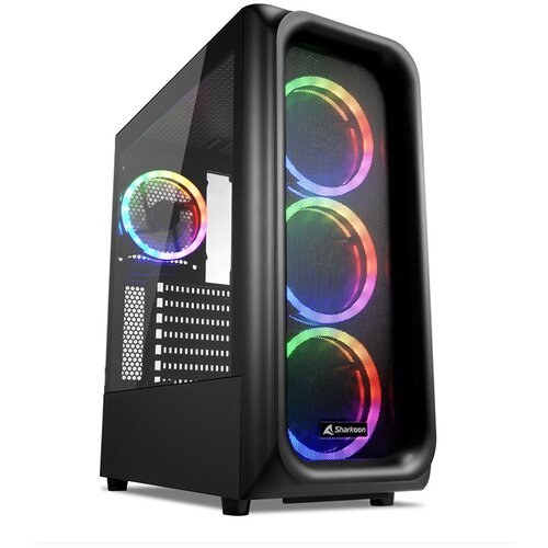 Sharkoon Kućište gaming, TK5M RGB, ventilator 4x120mm Cijene