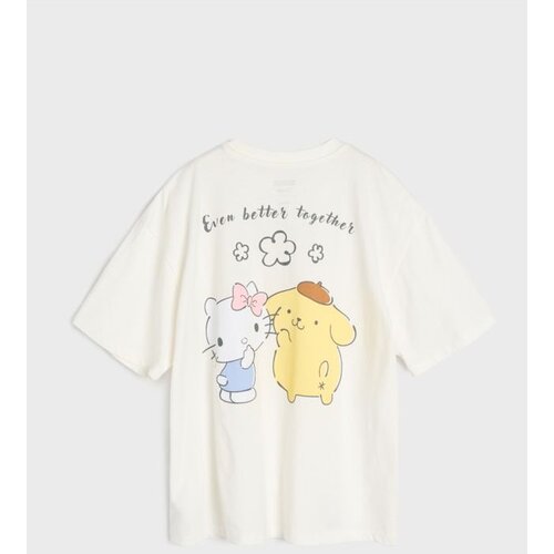 Sinsay Pamučna majica s printom Hello Kitty Cijene