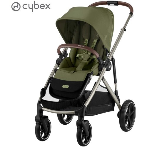 Cybex Gold® dječja kolica gazelle™ s moss green (taupe frame) Cene