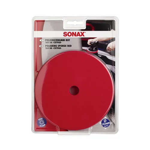 Sonax Spužva za poliranje crvena 165