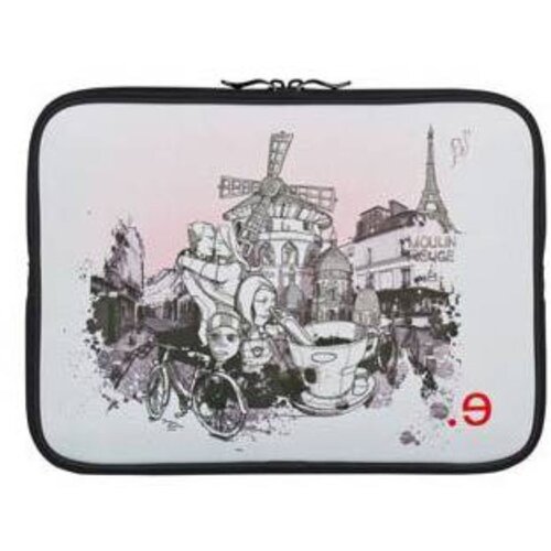 BEEZ Ohišje računalnika LA Edition "I LOV PARIS" obleka z zadrgo, Večbarvno, (5000008304) Cene