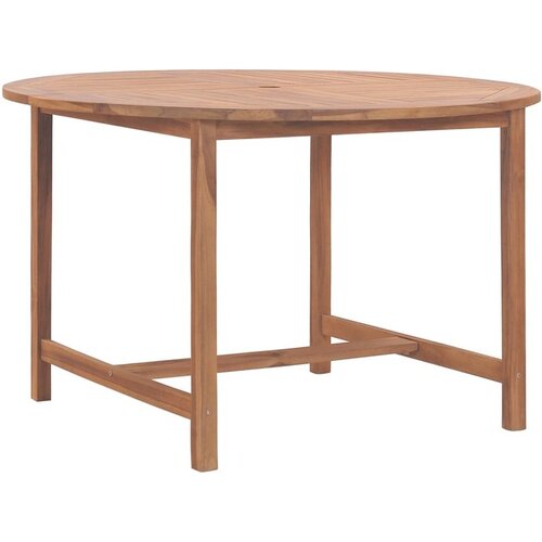  Vrtni blagovaonski stol &Oslash; 110 x 75 cm od masivne tikovine Cijene