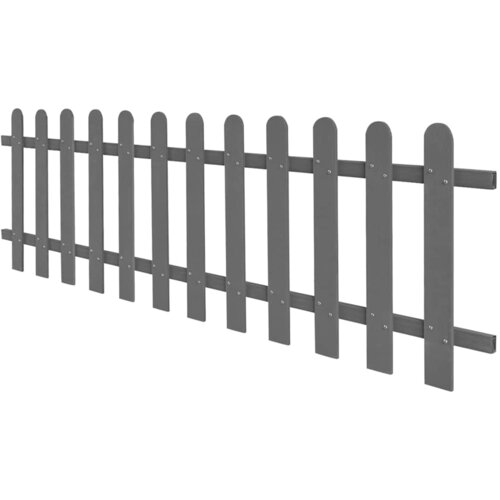  Ograda od kolaca WPC 200 x 60 cm Slike