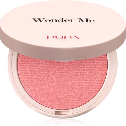 PUPA Milano Wonder Me Natural Effect Blush kompaktno rdečilo za naraven videz odtenek 007 Good Vibes - Matt 4 g Slike