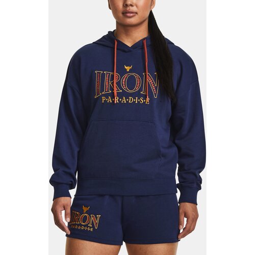 Under Armour Navy blue women's hooded sweatshirt Rock Everyday Cene
