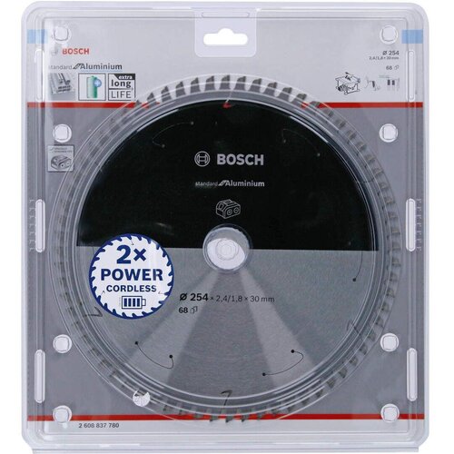 Bosch standard for aluminium list kružne testere za akumulatorske testere 254x2,4x30 T68 Cene
