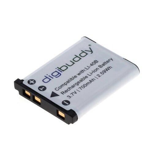 OTB Baterija EN-EL10 / LI-40B za Nikon Coolpix S200 / S500 / S800, 700 mAh Slike