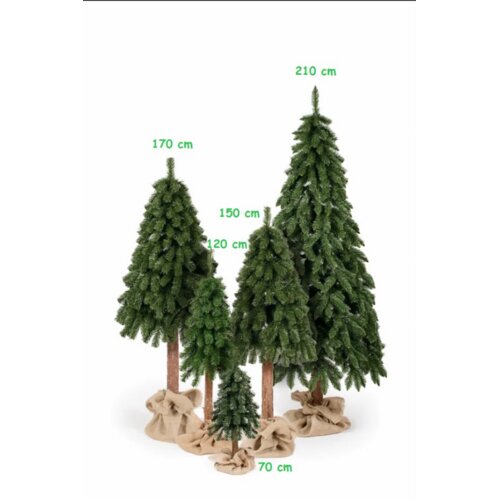  Umjetno božićno drvce - NATUR GORSKA SMREKA - 210cm Cijene