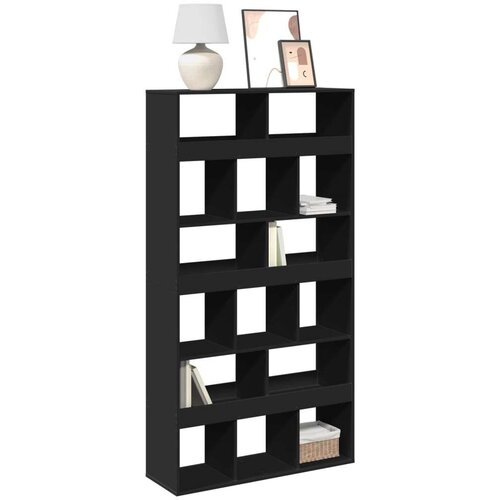  Regal za knjige crni 100 x 33 x 187 5 cm konstruirano drvo Cijene